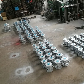 美标高平台法蘭球閥廠房環境