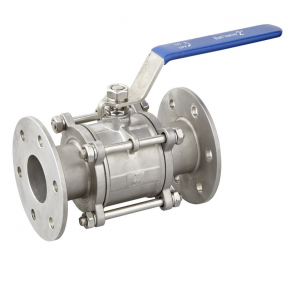 非标三片式高平台法蘭球閥