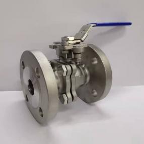  2PC日标法蘭球閥帶ISO5211高平台，JIS法蘭