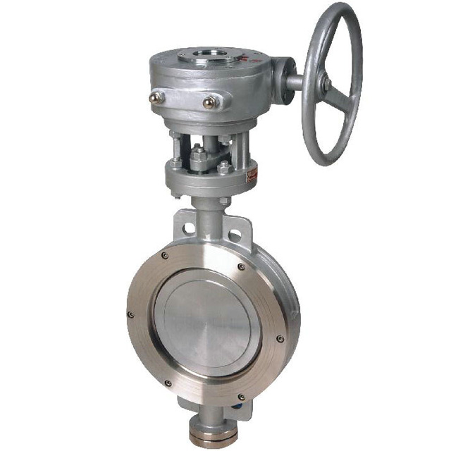 D373W不鏽鋼渦輪對(duì)夾蝶閥(fá)