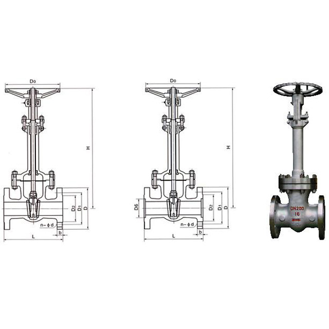 國标低溫法蘭閘閥