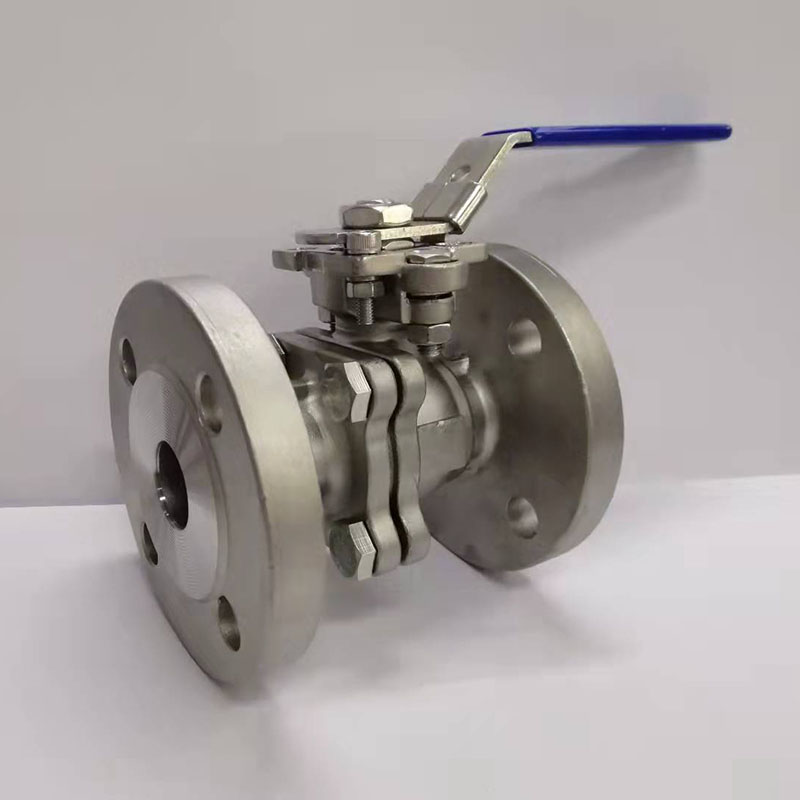  2PC日标法蘭球閥帶ISO5211高平台，JIS法蘭